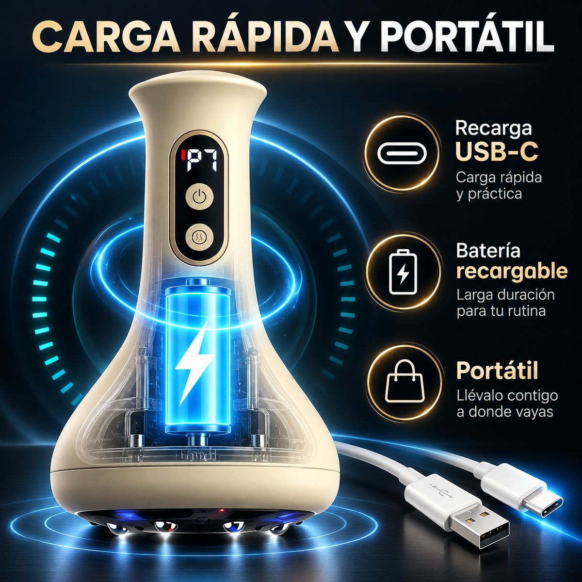 BodyVac™ - Masajeador corporal con Succión