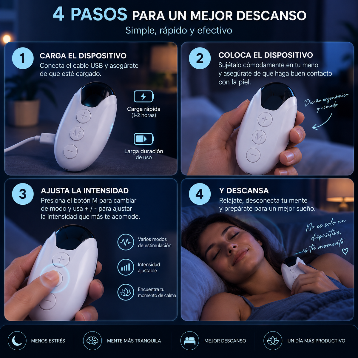 CalmPulse - Dispositivo de Relajación
