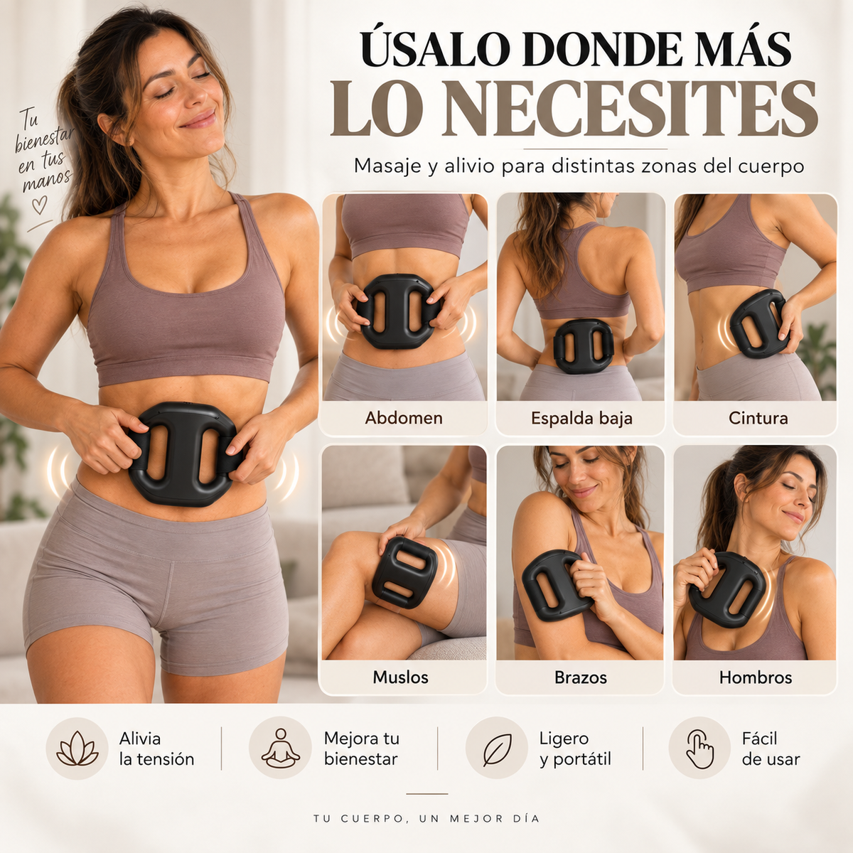 MassageRing — Menos tensión, Más bienestar