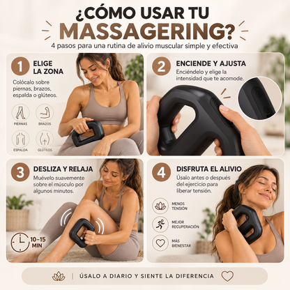 MassageRing — Menos tensión, Más bienestar