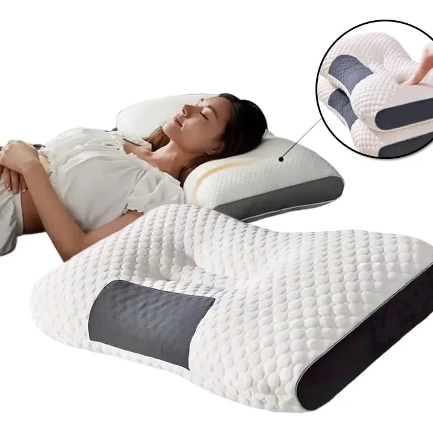 Almohada Cervical Ergonomica 1pcs